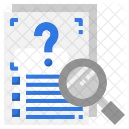Search Question Paper  Icon