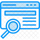 Search Results Business Seo Icon