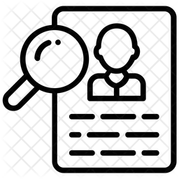 履歴書を検索  アイコン