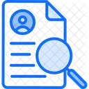 Search Resume Icon
