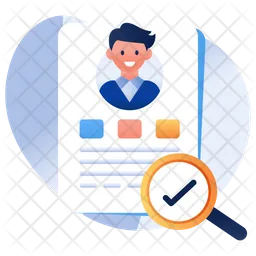 Search Resume  Icon