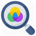 Search Rgb Color Selection Venn Diagram Icon