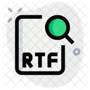 Search Rtf File  Icon