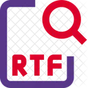RTF 파일 검색  아이콘