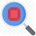 Search Magnifier Gems Icon