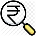 Search Rupee  Icon