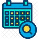 Search Find Schedule Icon