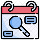 Search Schedule Search Calendar Search Event Icon