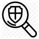 Security Protection Search Firewall Antivirus Searching Icon