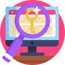 Search Seo Key  Icon