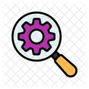 Search Setting Search Engine Optimization Search Management Icon