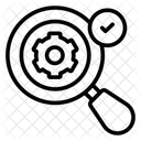 Search Setting Setting Analysis Find Setting Icon