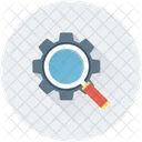 Search Settings Magnifier Icon