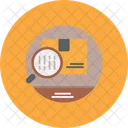 Search Shipment Delivery Package Icon