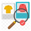 Search Shirt Find Shirt Look Shirt Icon