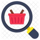 Search Shopping Find Shopping Shopping Analysis Icon