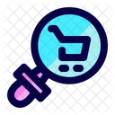 Search Shopping Place  Icon