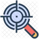 Seo Magnify Glass Target Icon
