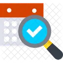 Search Task Search Content Search Time Icon