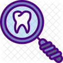 Search Teeth  Icon
