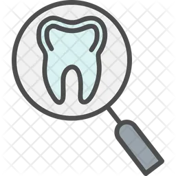 Search Teeth  Icon