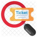 Search Ticket Ticket Find Ticket Icon