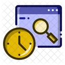 Search Time History Icon