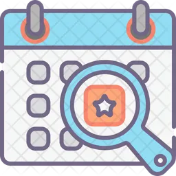 Search Time Schedule  Icon