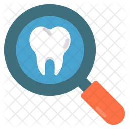 Search Tooth  Icon