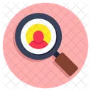 Search User Find User Look User Research User Icon