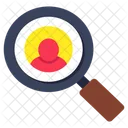 Search User Find User Look User Research User Icon