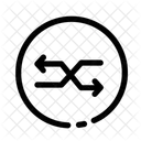 Straight Arrow Direction Icon