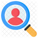 Headhunting Search User Find User Icône