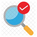 Search Verify Search Magnifier Icon