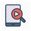 Video Search Mobile Icon