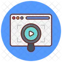 Search Video Find Video Online Video Icon