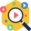 Search Video Media Pause Icon