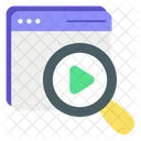 Search Video Online Icon