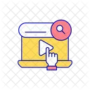 Search Video Online Icon