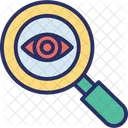 Globe Internet Search Magnifier Icon