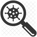 Bacteria Search Virus Icon