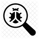 Search Malware Bug Icon