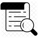 Search Warrant Icon