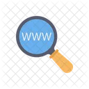 Magnifying Glass Search Browser Icon