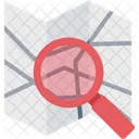 Searching Map Map Exploring Finding Place Icon