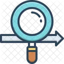 Searching Magnifying Investigate Icon