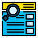Searching Analytic Search Bar Icon