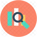 Searching Graph Magnifier Icon