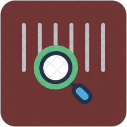 Searching Bar code  Icon
