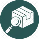 Searching Box Shipping Search Logistics Icon